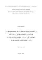 Koronarografija optimizirana optičkom koherentnom tomografijom u pacijenata s koronarnom bolesti