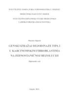 Genski izražaj dejodinaze tipa 2 u karcinomskim fibroblastima na jednostaničnoj rezoluciji