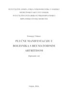 Plućne manifestacije u bolesnika s reumatoidnim artritisom