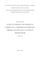 Utjecaj omjera neutrofila i limfocita u predikciji smrtnog ishoda pacijenata s COVID-19 infekcijom