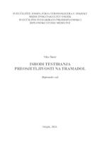 Ishodi testiranja preosjetljivosti na tramadol