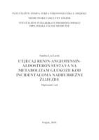 Utjecaj Renin-Angiotensin-Aldosteron sustava na metabolizam glukoze kod incidentaloma nadbubrežne žlijezde