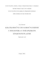 prikaz prve stranice dokumenta Kratkoročni i dugoročni ishodi u bolesnika s terapijskom izmjenom plazme