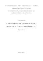 prikaz prve stranice dokumenta Laboratorijska dijagnostika Helicobacter pylori infekcija