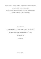 prikaz prve stranice dokumenta Analiza stanica u likvoru na automatskim brojačima stanica