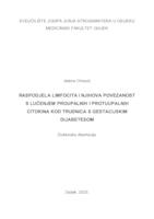 prikaz prve stranice dokumenta  RASPODJELA LIMFOCITA I NJIHOVA POVEZANOST  S LUČENJEM PROUPALNIH I PROTUUPALNIH   CITOKINA KOD TRUDNICA S GESTACIJSKIM  DIJABETESOM