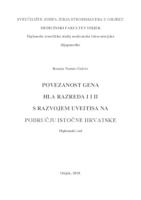 prikaz prve stranice dokumenta Povezanost gena HLA razreda I i II s razvojem uveitisa na području istočne Hrvatske
